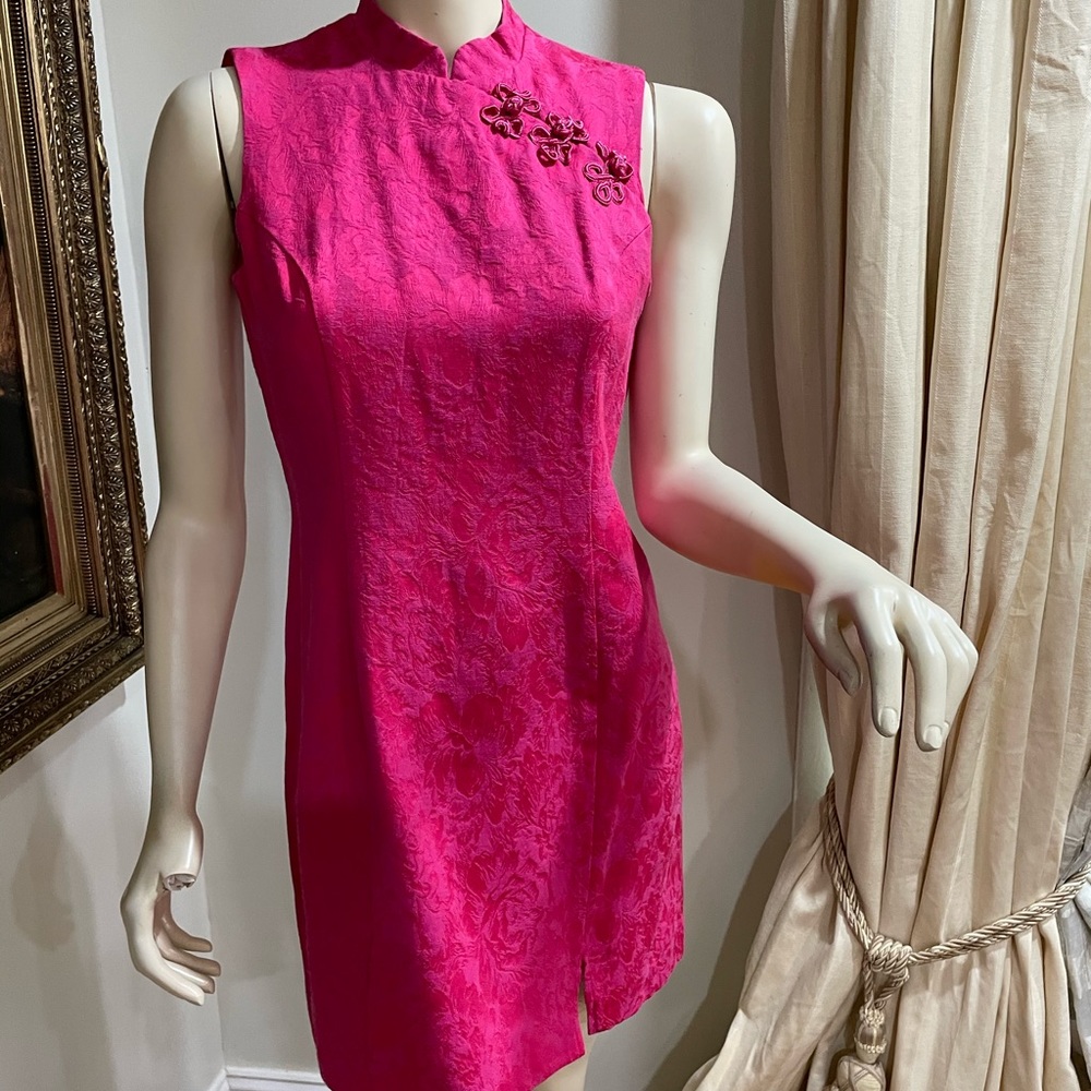 Newport News Fuchsia dress from Hong Kong
